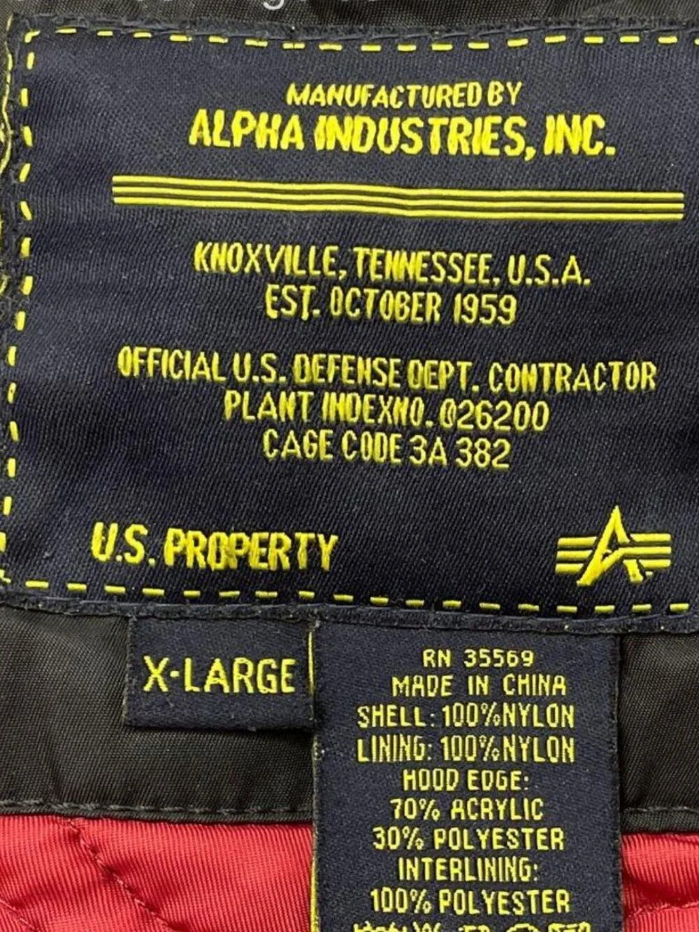 Alpha Industries genuine alpha